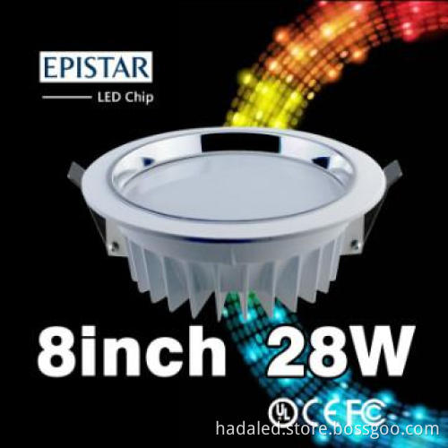 Ceiling LED downlight 28w with excellent SAMSUNG chip